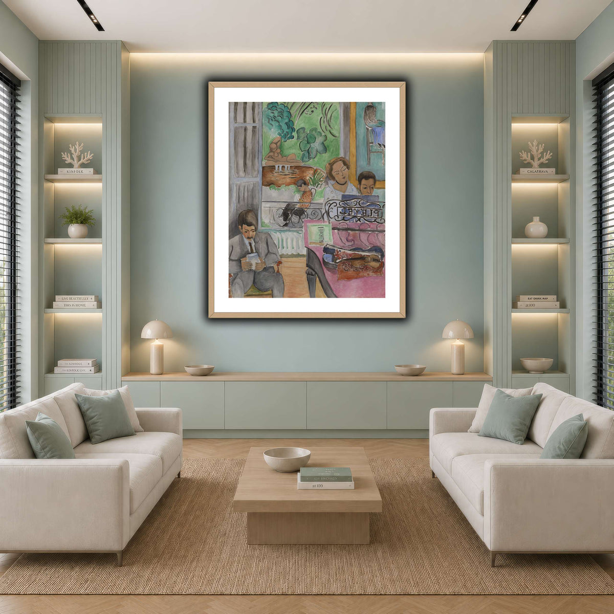 La_Leçon_de_musique_Henri_Matisse cool-living room