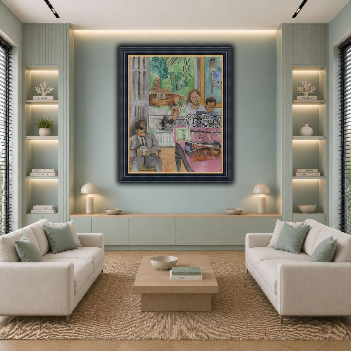 La_Leçon_de_musique_Henri_Matisse cool-living room