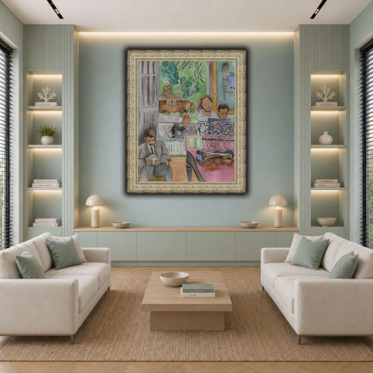 La_Leçon_de_musique_Henri_Matisse cool-living room