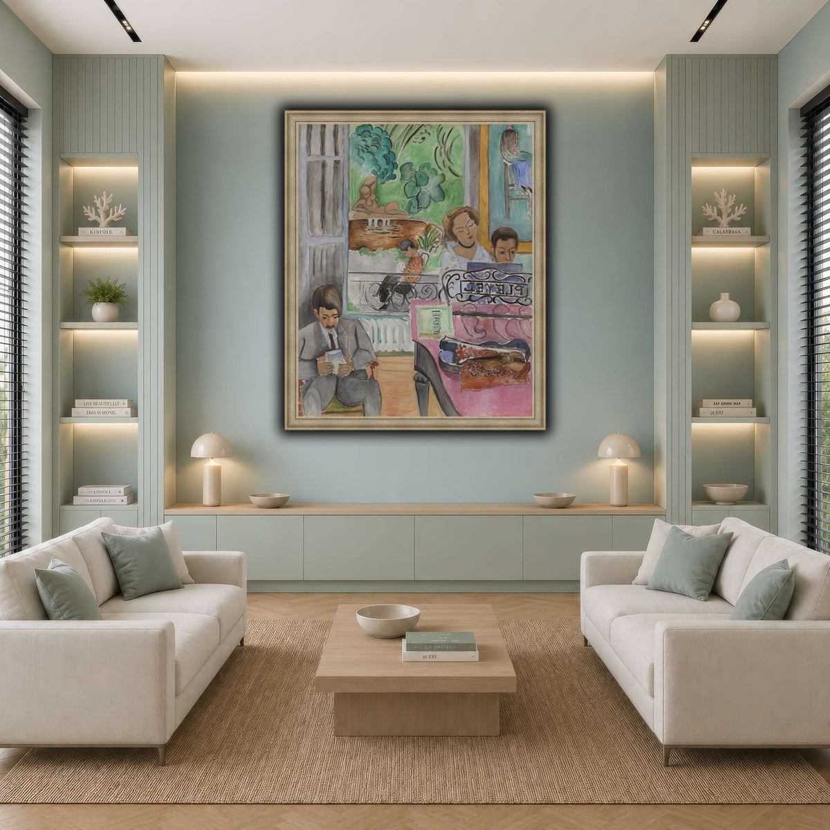 La_Leçon_de_musique_Henri_Matisse cool-living room