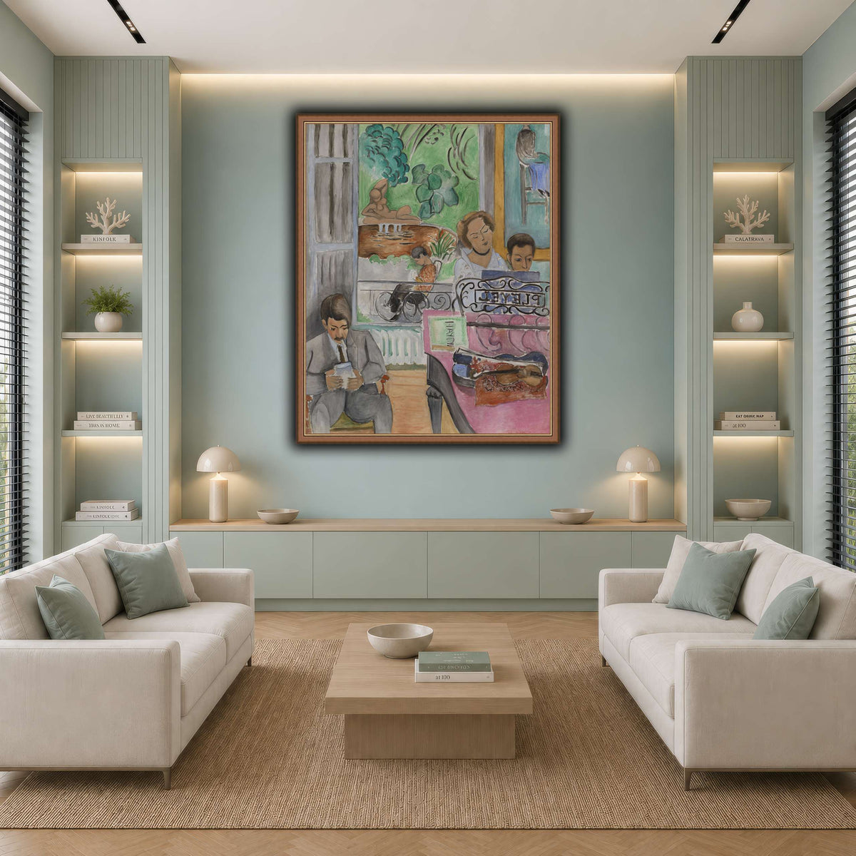 La_Leçon_de_musique_Henri_Matisse cool-living room