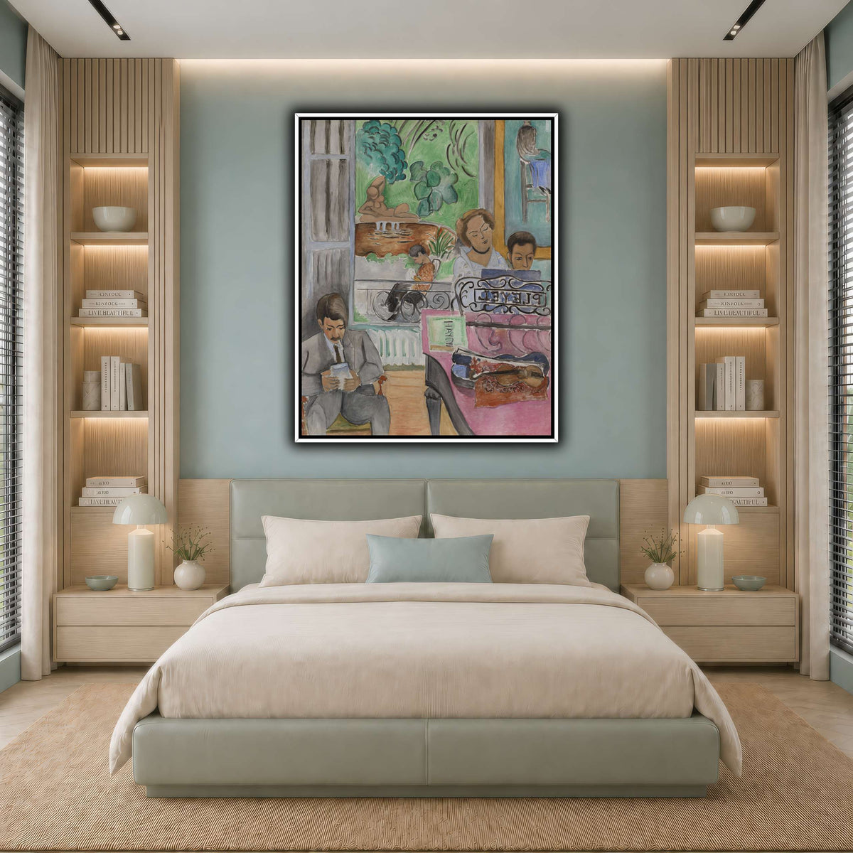 La_Leçon_de_musique_Henri_Matisse cool-bedroom