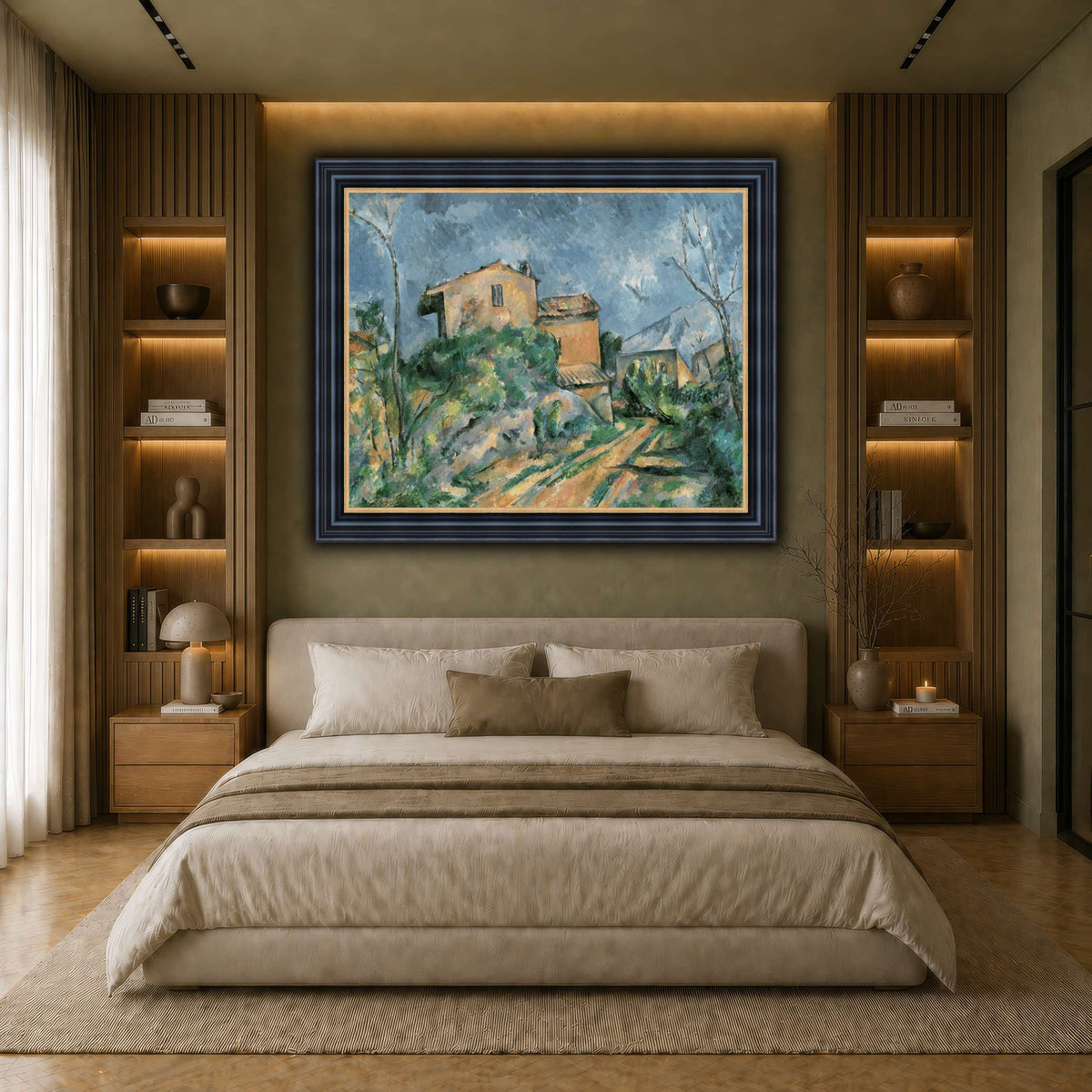 La_Maison_Maria_avec_une_Paul_Cezanne earth-bedroom