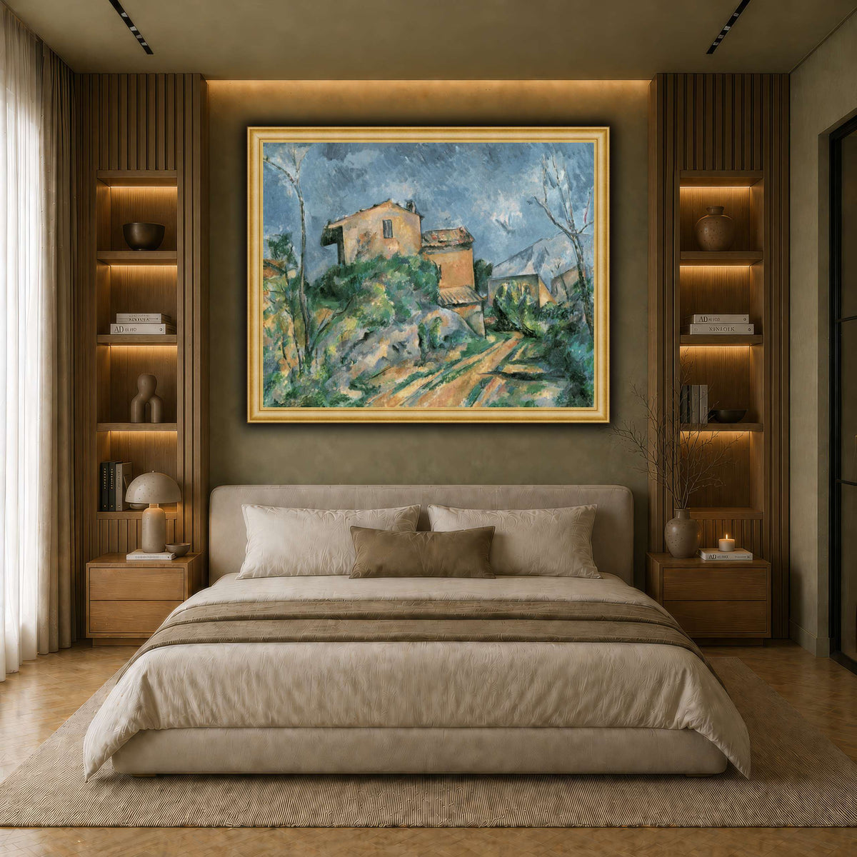 La_Maison_Maria_avec_une_Paul_Cezanne earth-bedroom