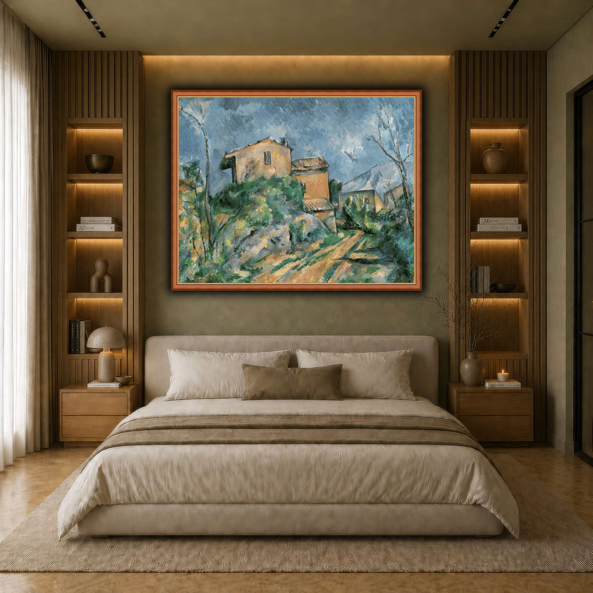 La_Maison_Maria_avec_une_Paul_Cezanne earth-bedroom