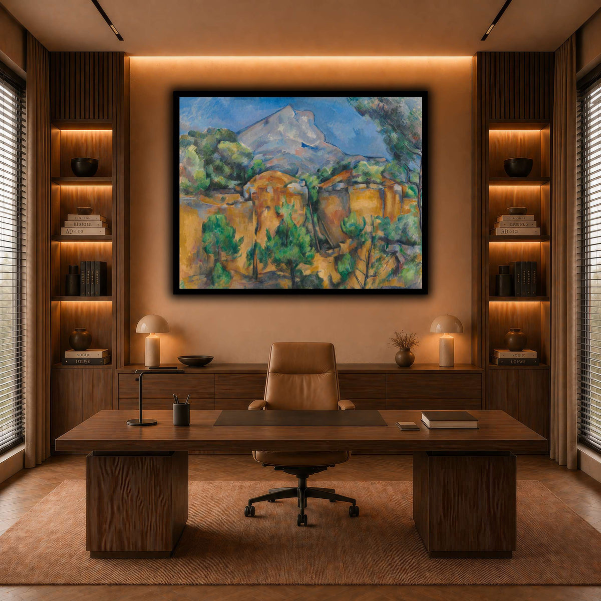 La_Montagne_Sainte-Victoire_Paul_Cezanne warm-office