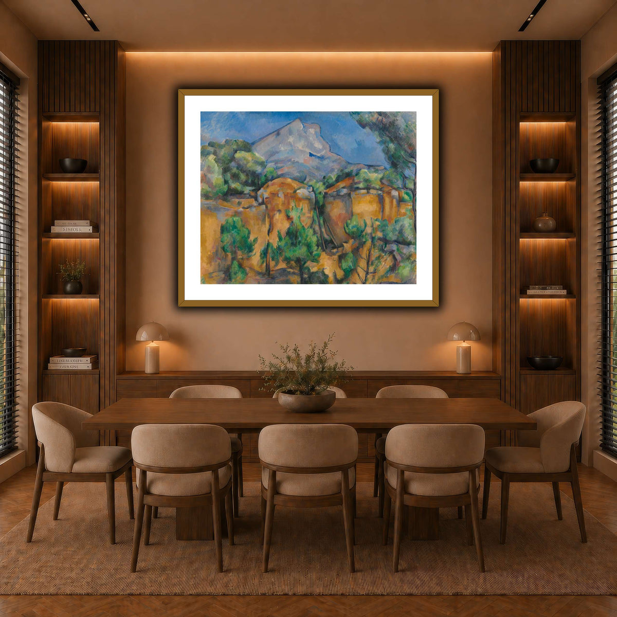La_Montagne_Sainte-Victoire_Paul_Cezanne warm-dining room