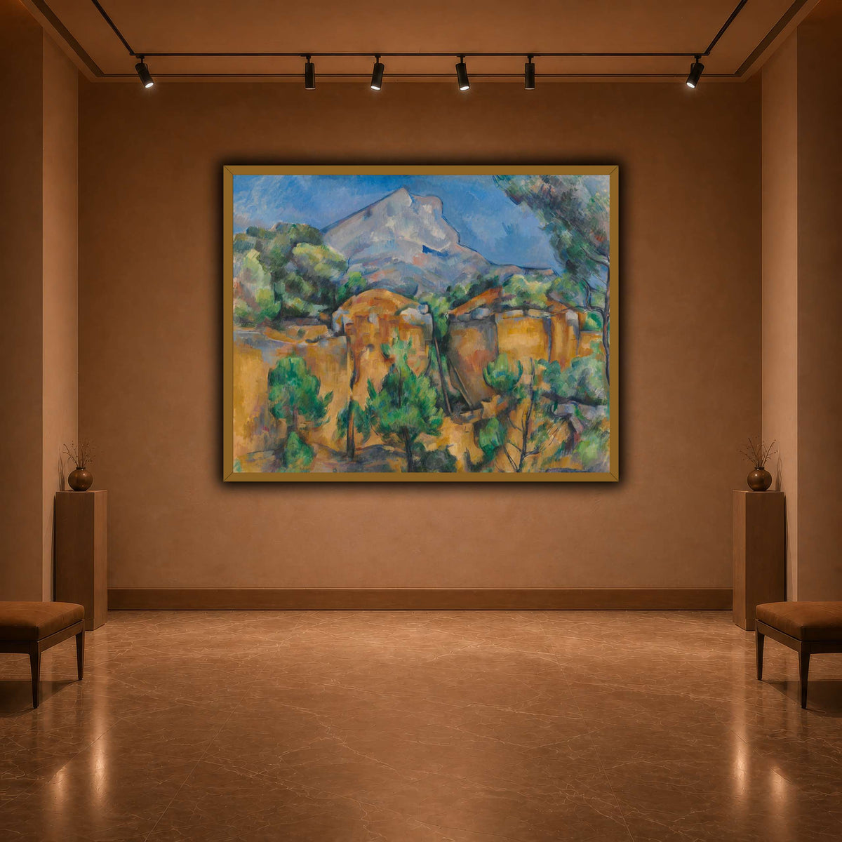La_Montagne_Sainte-Victoire_Paul_Cezanne warm-agallery