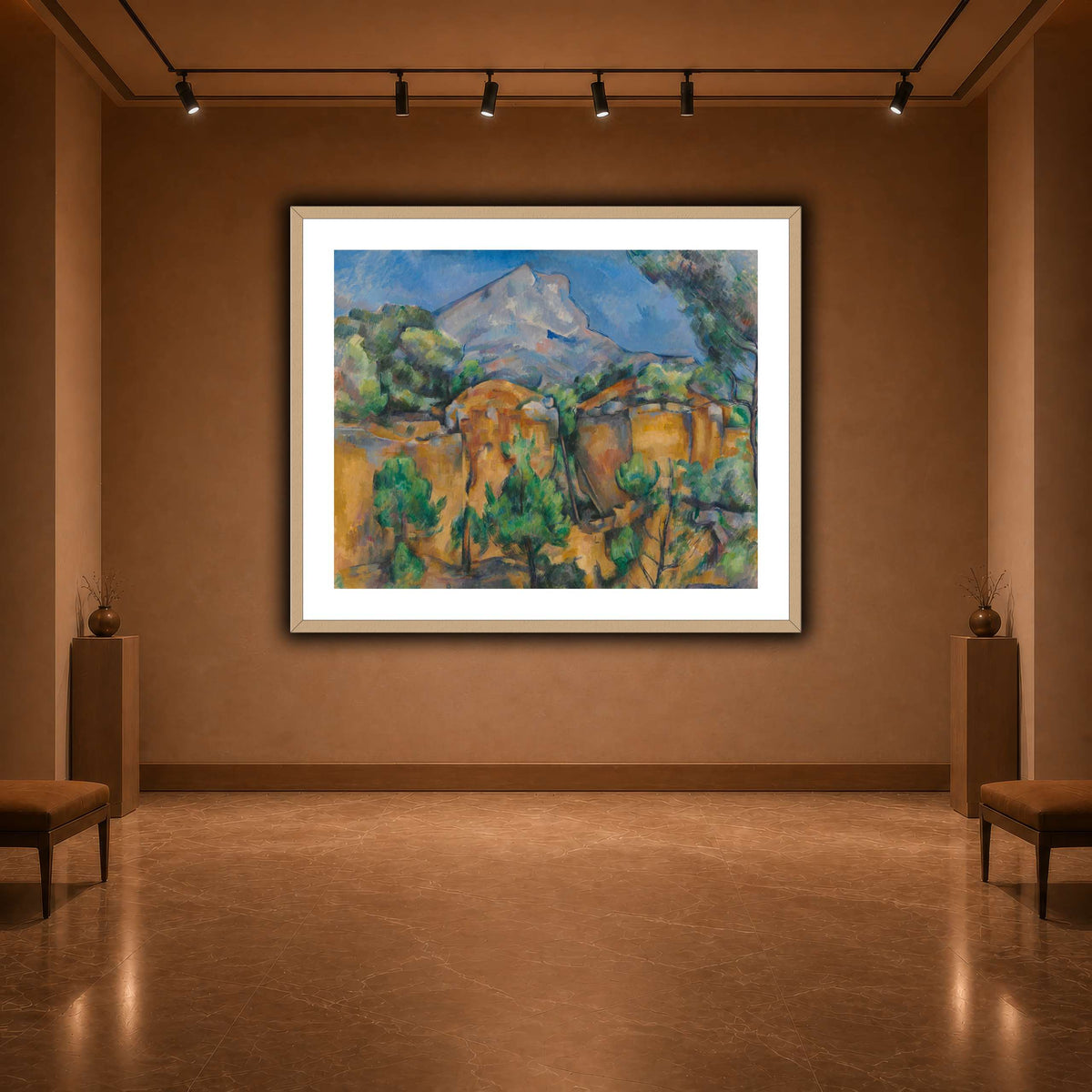 La_Montagne_Sainte-Victoire_Paul_Cezanne warm-agallery