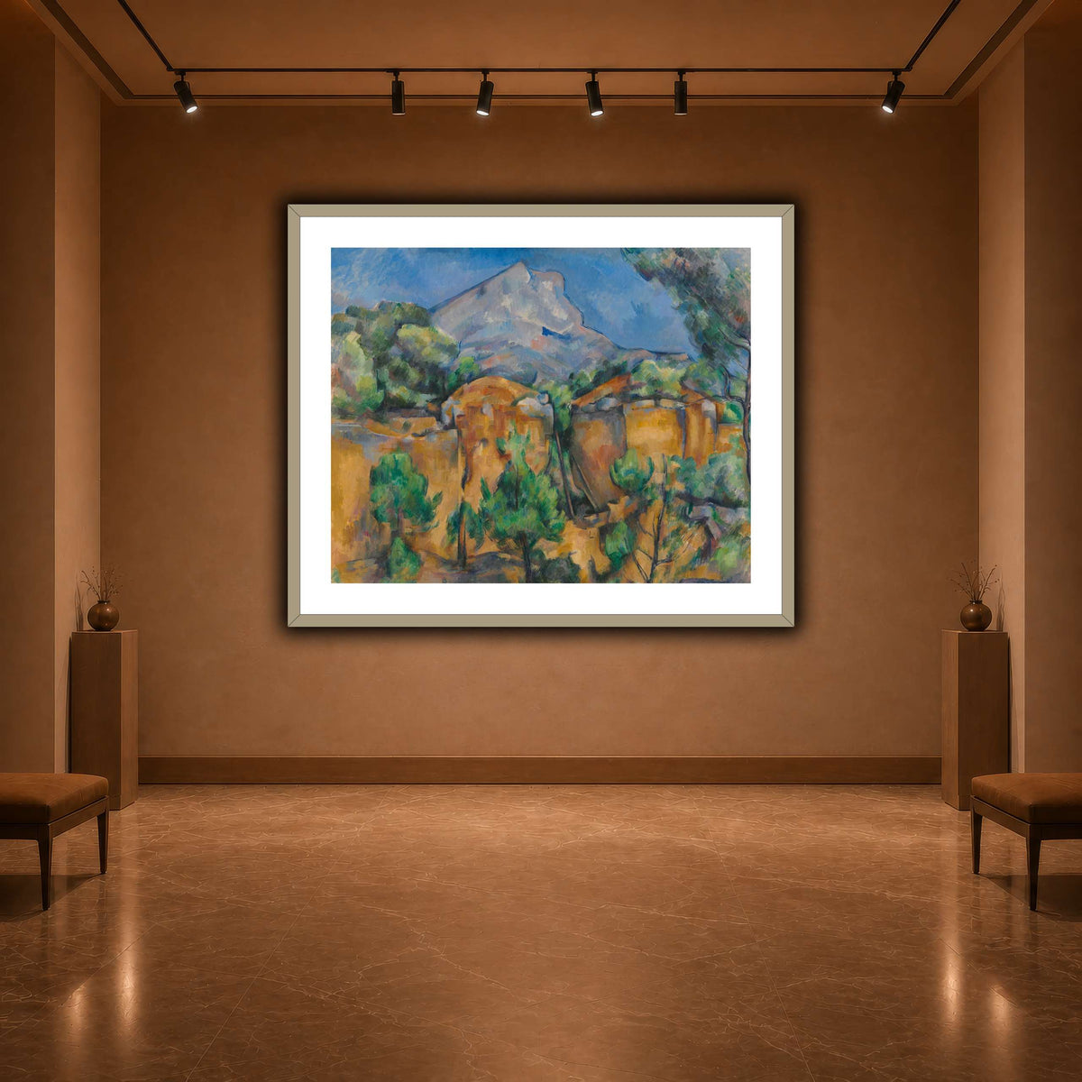 La_Montagne_Sainte-Victoire_Paul_Cezanne warm-agallery