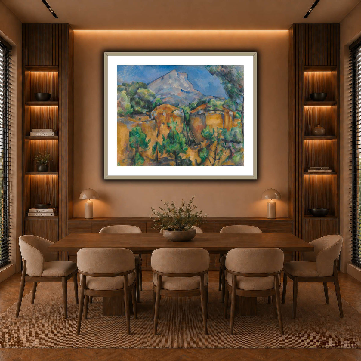 La_Montagne_Sainte-Victoire_Paul_Cezanne warm-dining room