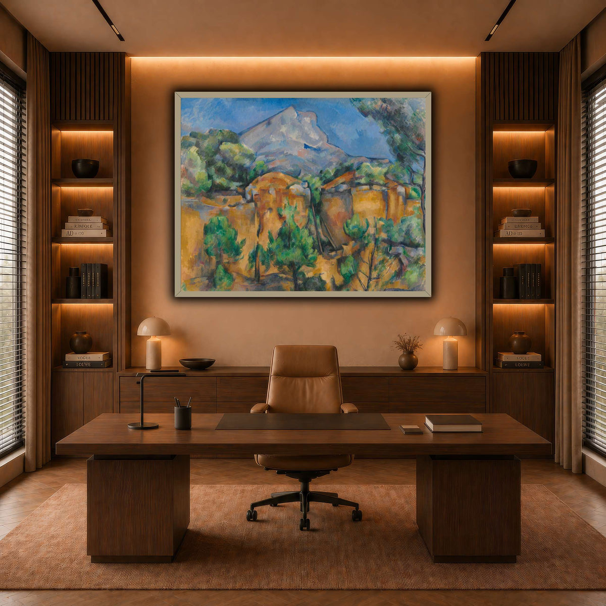 La_Montagne_Sainte-Victoire_Paul_Cezanne warm-office