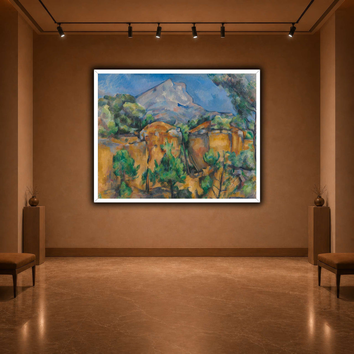 La_Montagne_Sainte-Victoire_Paul_Cezanne warm-agallery