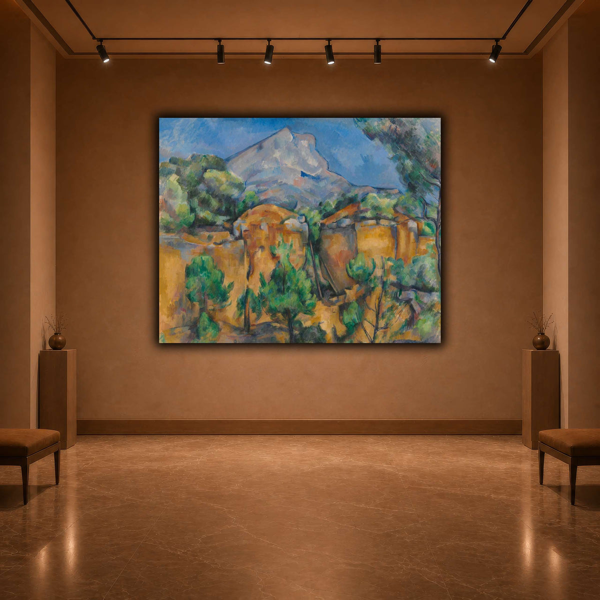 La_Montagne_Sainte-Victoire_Paul_Cezanne warm-agallery
