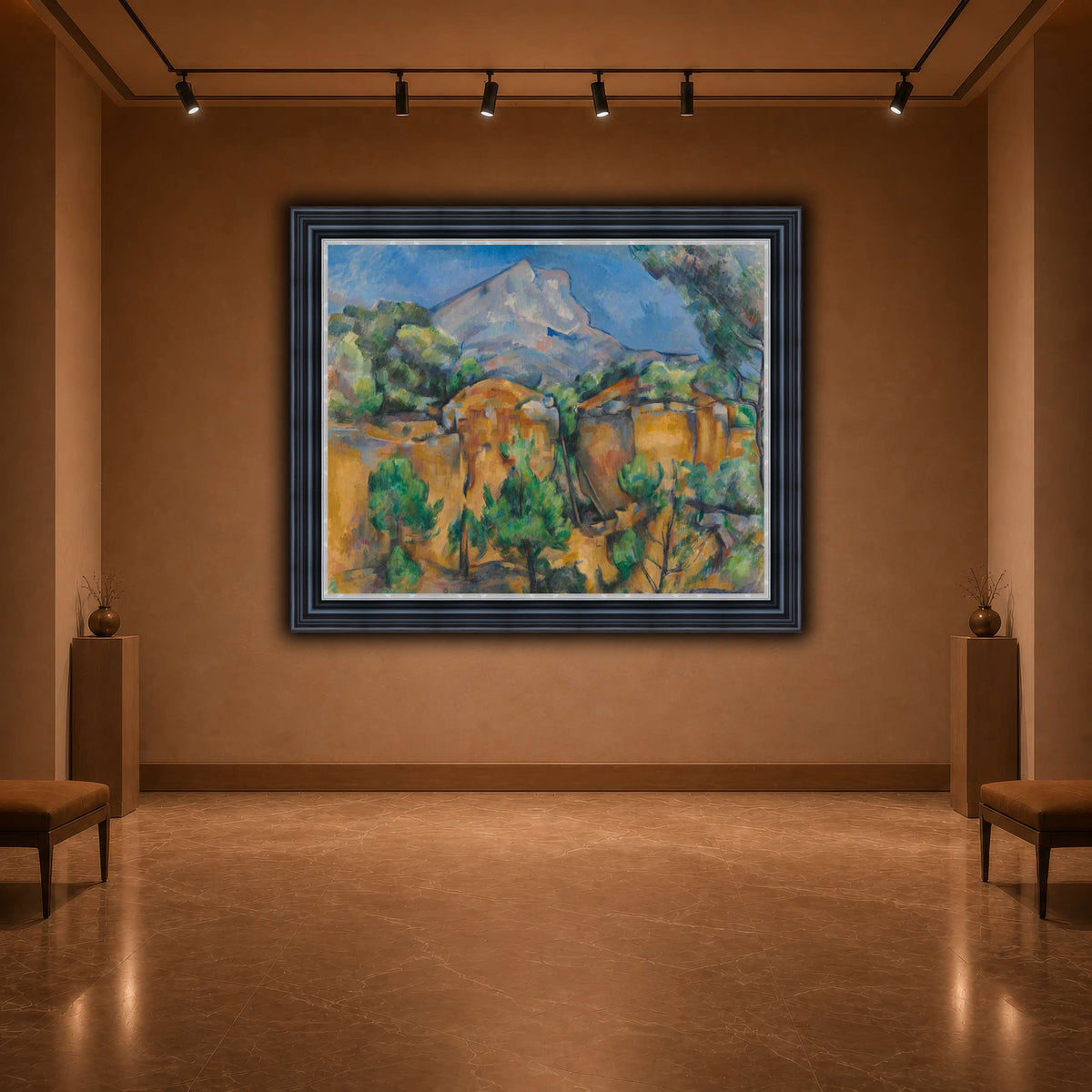 La_Montagne_Sainte-Victoire_Paul_Cezanne warm-agallery
