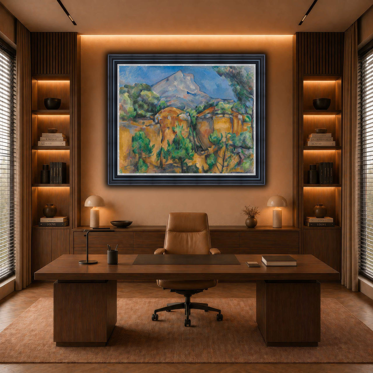 La_Montagne_Sainte-Victoire_Paul_Cezanne warm-office