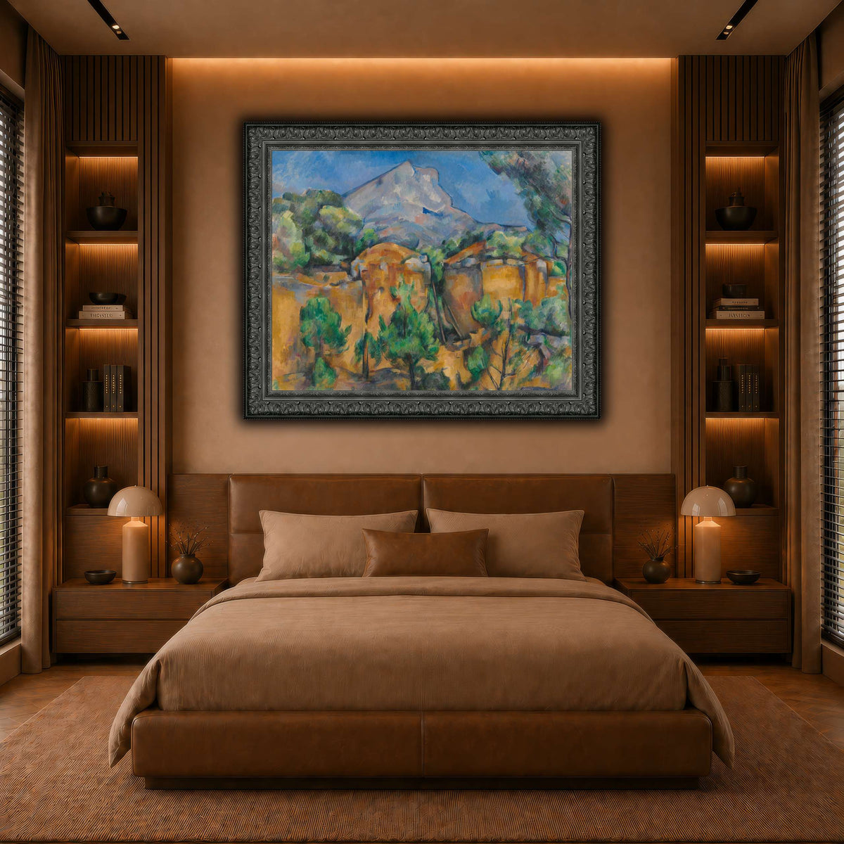 La_Montagne_Sainte-Victoire_Paul_Cezanne warm-bedroom