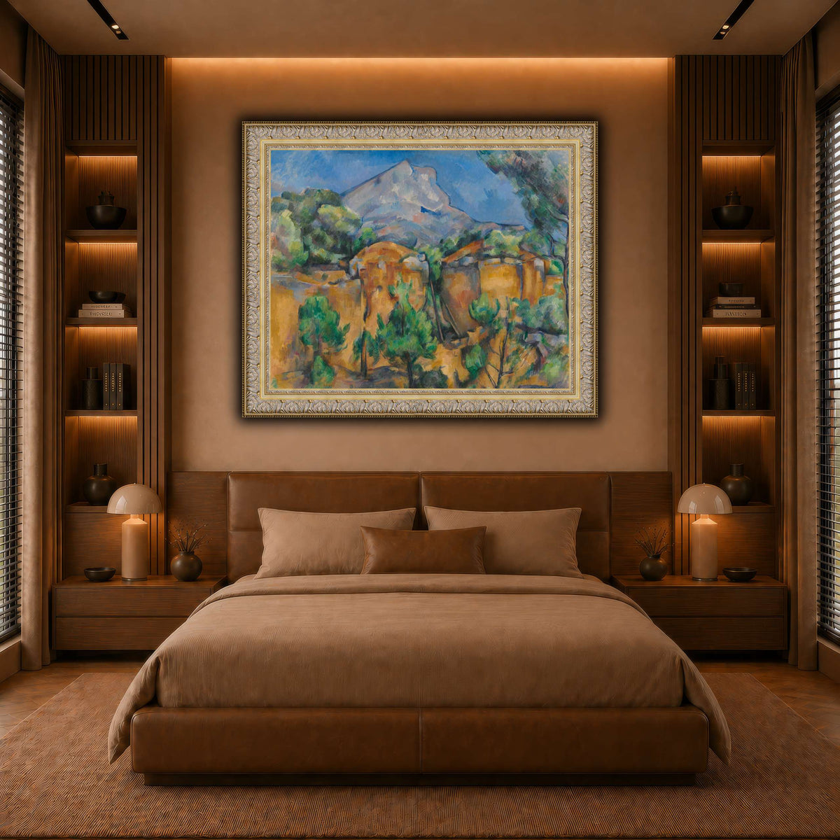 La_Montagne_Sainte-Victoire_Paul_Cezanne warm-bedroom