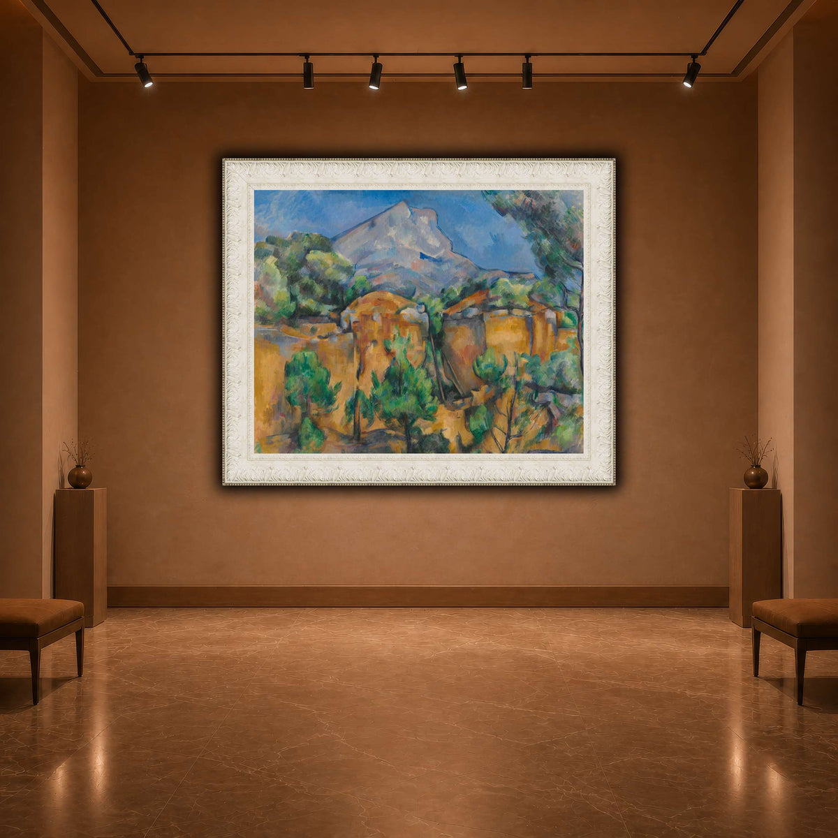 La_Montagne_Sainte-Victoire_Paul_Cezanne warm-agallery