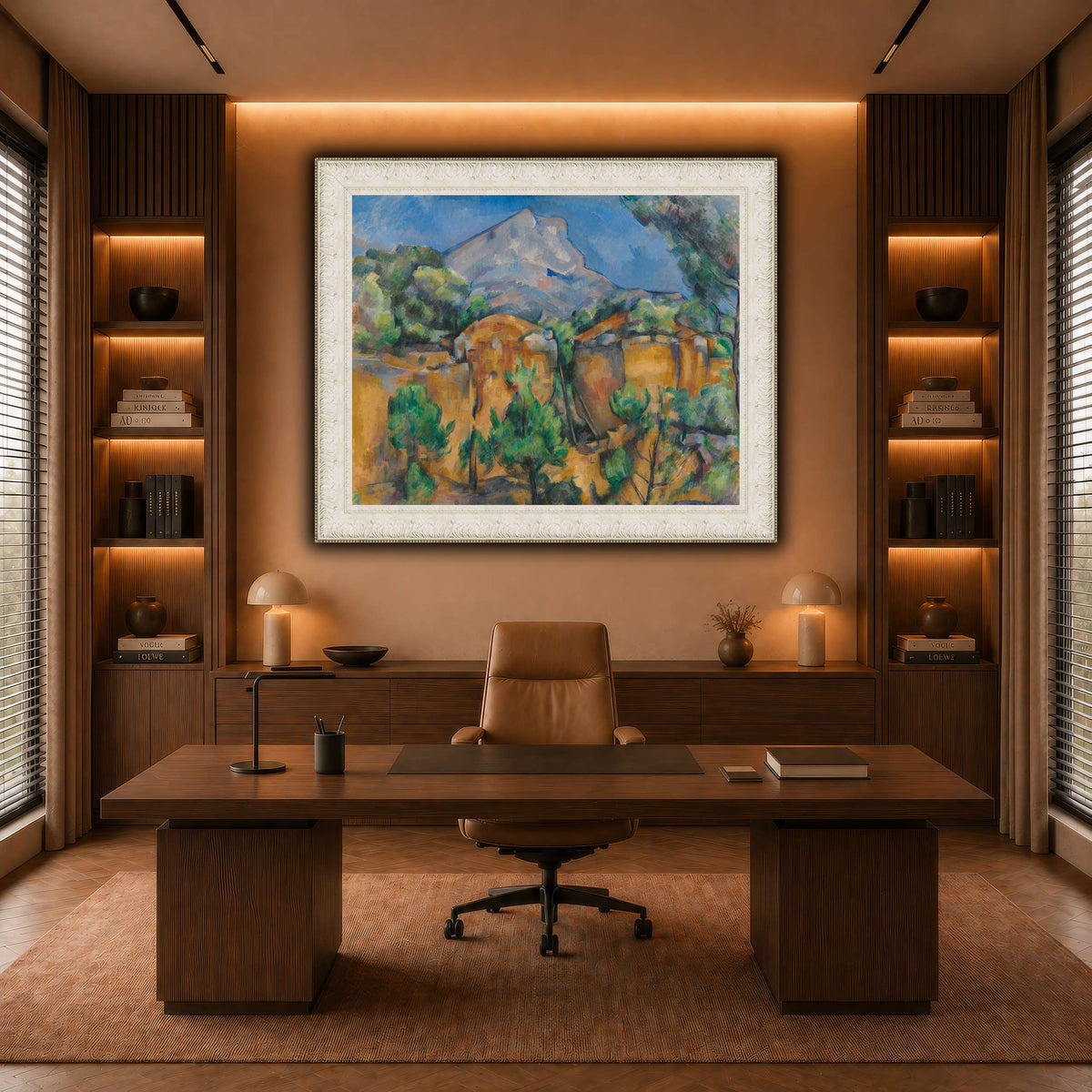 La_Montagne_Sainte-Victoire_Paul_Cezanne warm-office