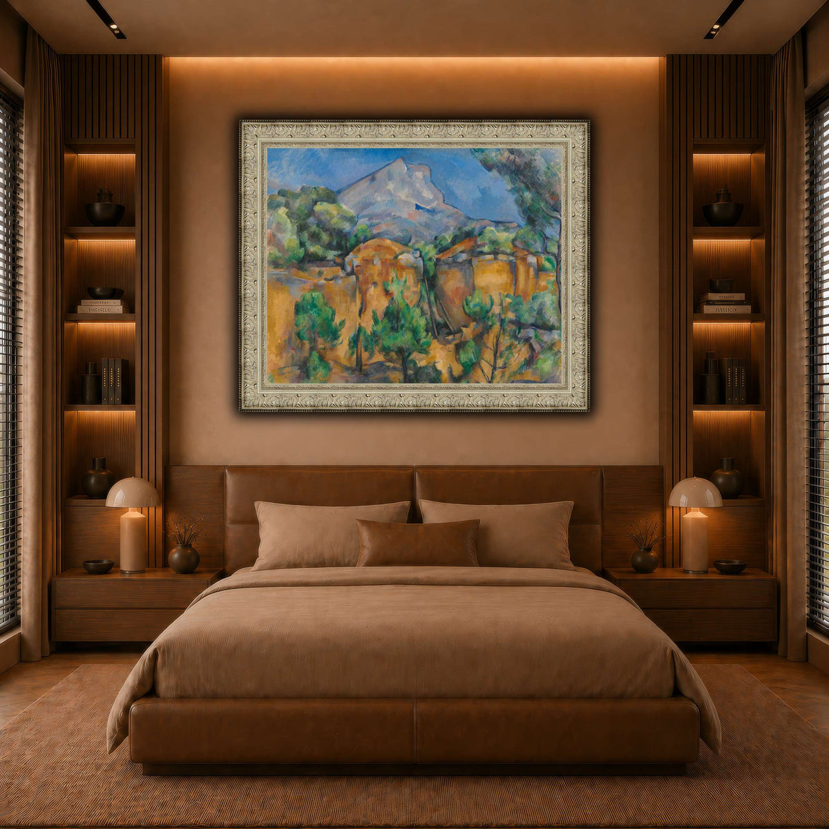 La_Montagne_Sainte-Victoire_Paul_Cezanne warm-bedroom