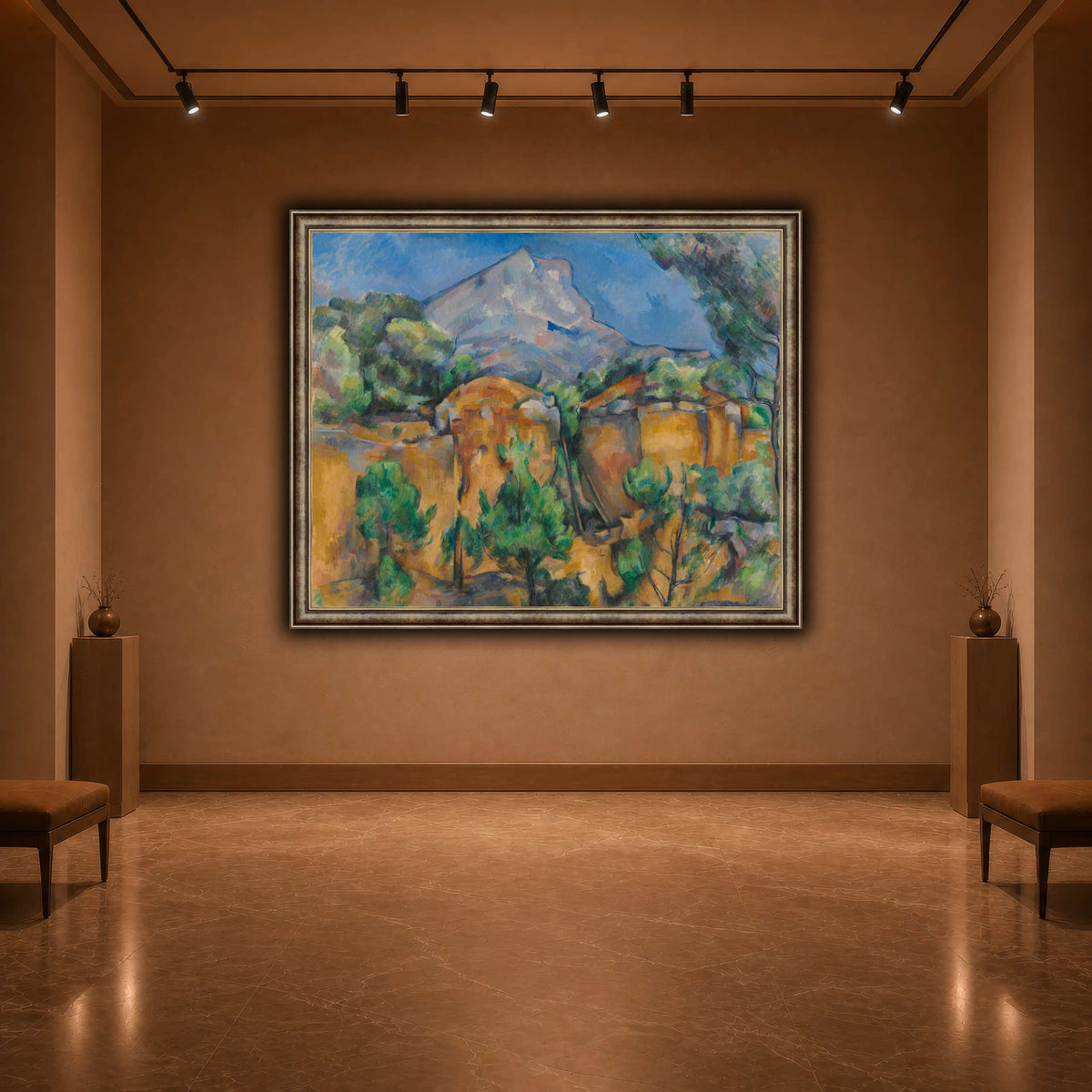 La_Montagne_Sainte-Victoire_Paul_Cezanne warm-agallery