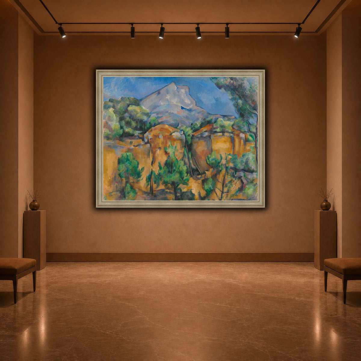 La_Montagne_Sainte-Victoire_Paul_Cezanne warm-agallery