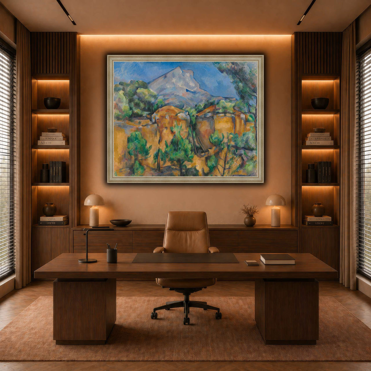 La_Montagne_Sainte-Victoire_Paul_Cezanne warm-office