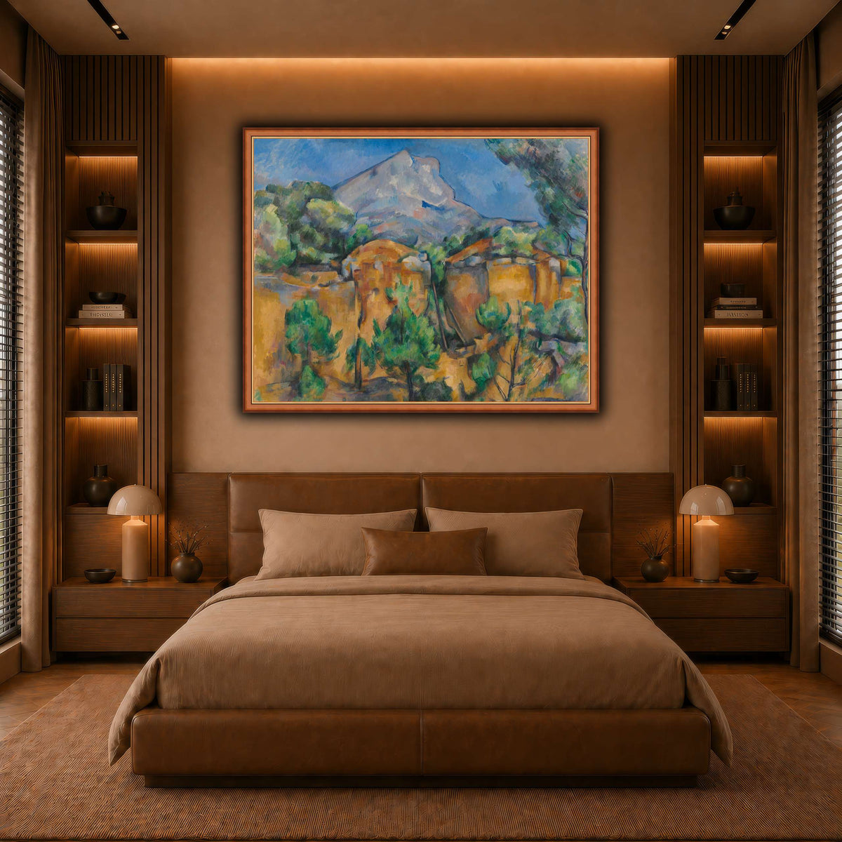 La_Montagne_Sainte-Victoire_Paul_Cezanne warm-bedroom
