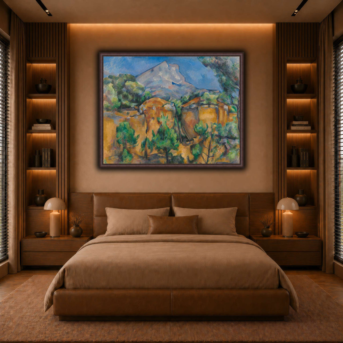 La_Montagne_Sainte-Victoire_Paul_Cezanne warm-bedroom