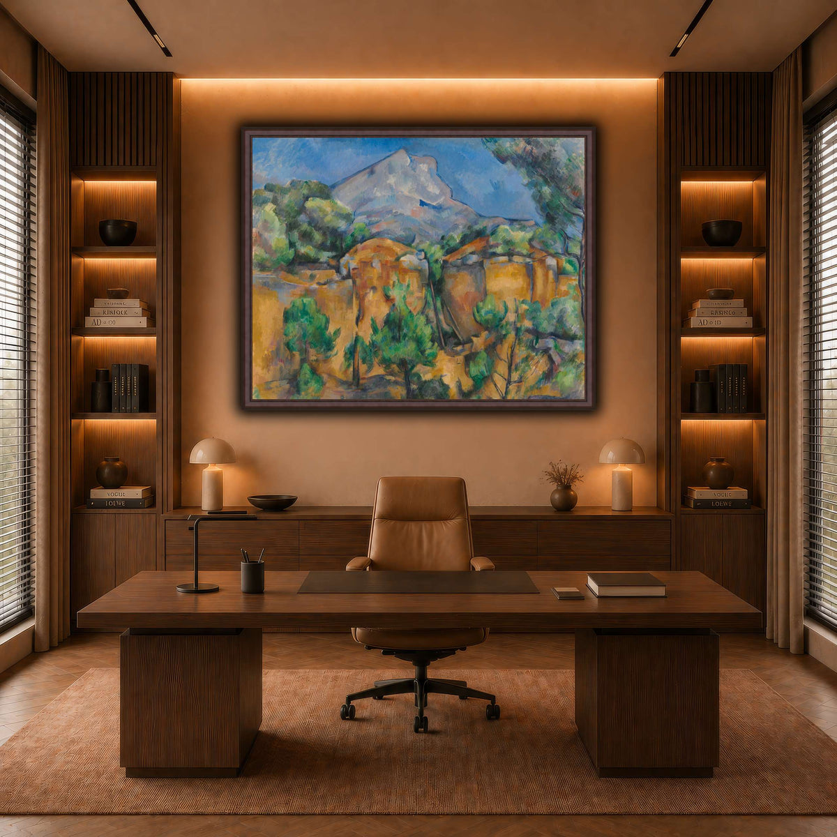 La_Montagne_Sainte-Victoire_Paul_Cezanne warm-office