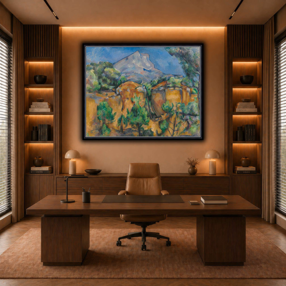 La_Montagne_Sainte-Victoire_Paul_Cezanne warm-office