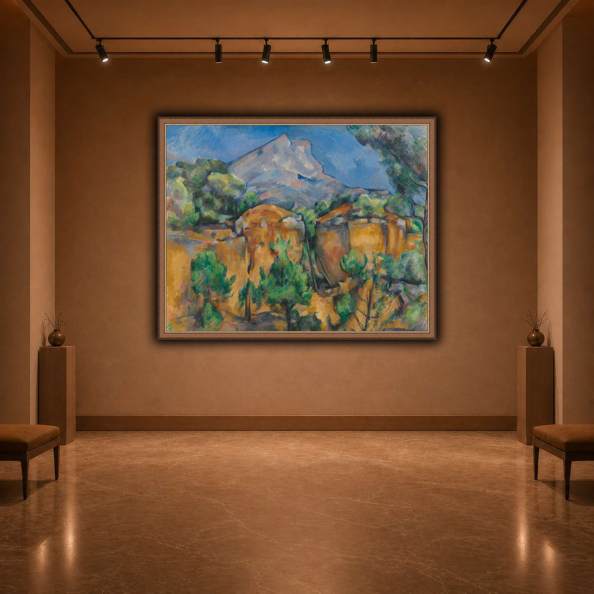 La_Montagne_Sainte-Victoire_Paul_Cezanne warm-agallery