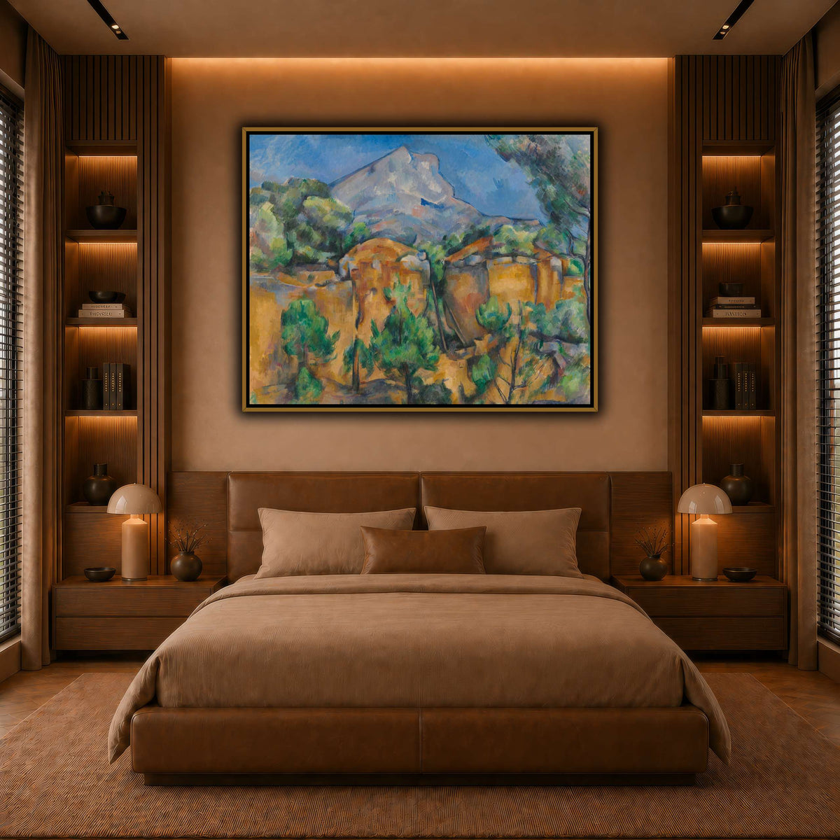 La_Montagne_Sainte-Victoire_Paul_Cezanne warm-bedroom