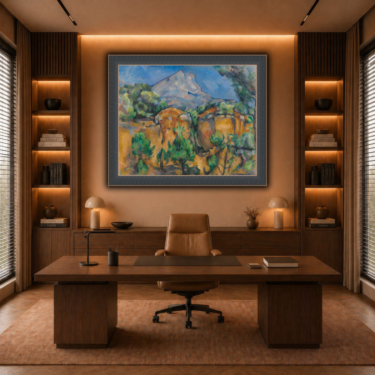 La_Montagne_Sainte-Victoire_Paul_Cezanne warm-office