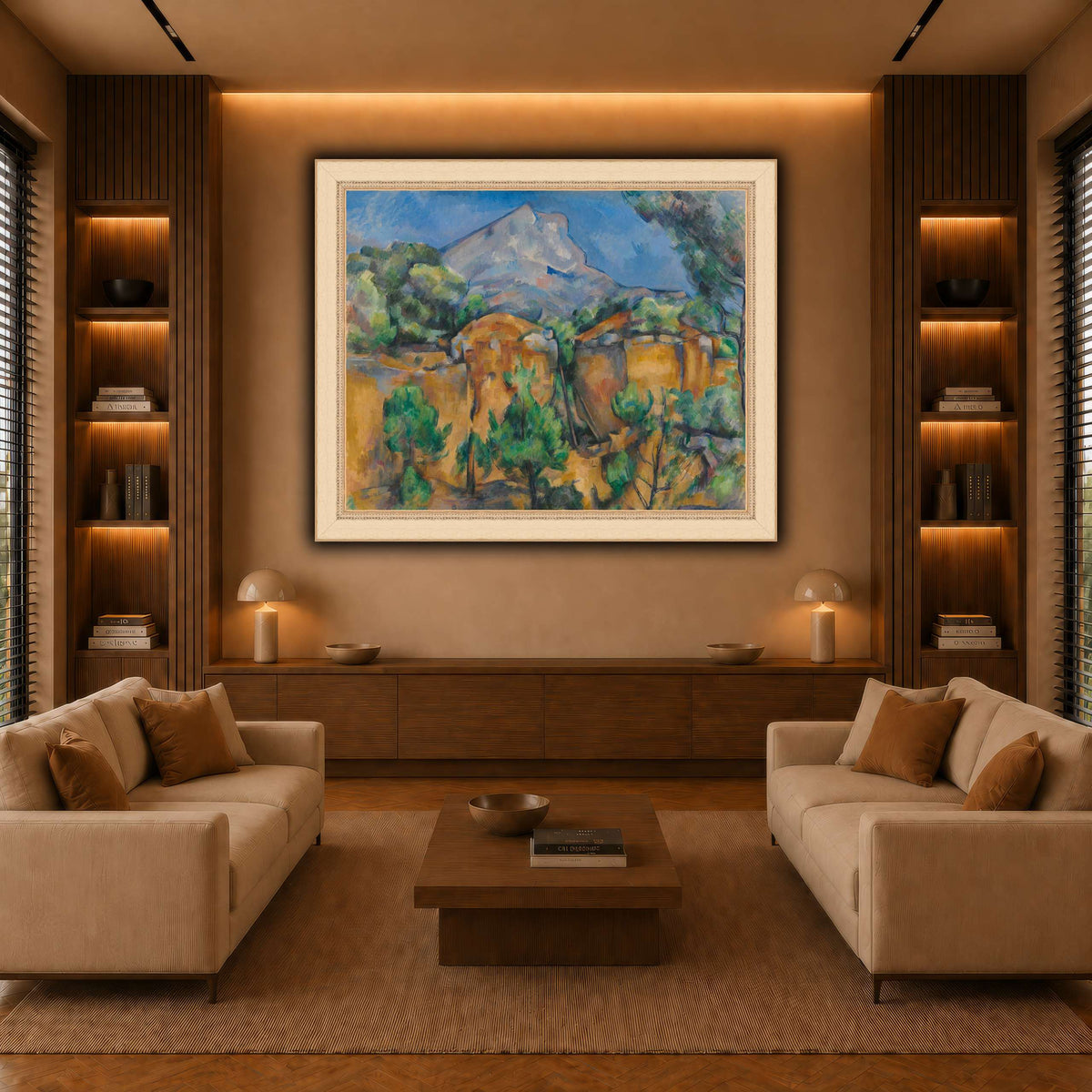 La_Montagne_Sainte-Victoire_Paul_Cezanne warm-living-room