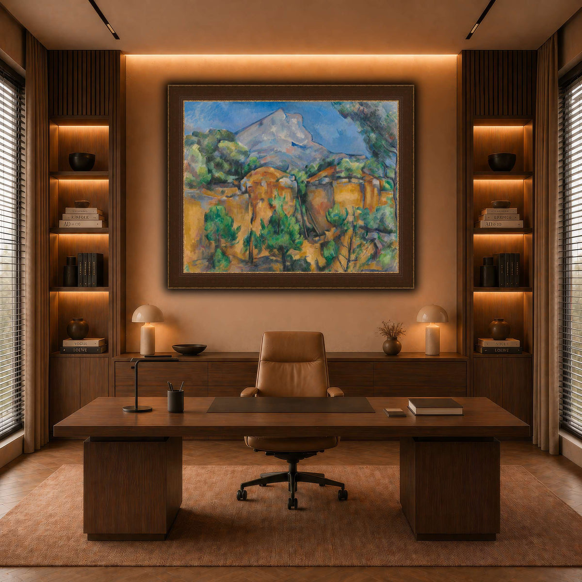 La_Montagne_Sainte-Victoire_Paul_Cezanne warm-office