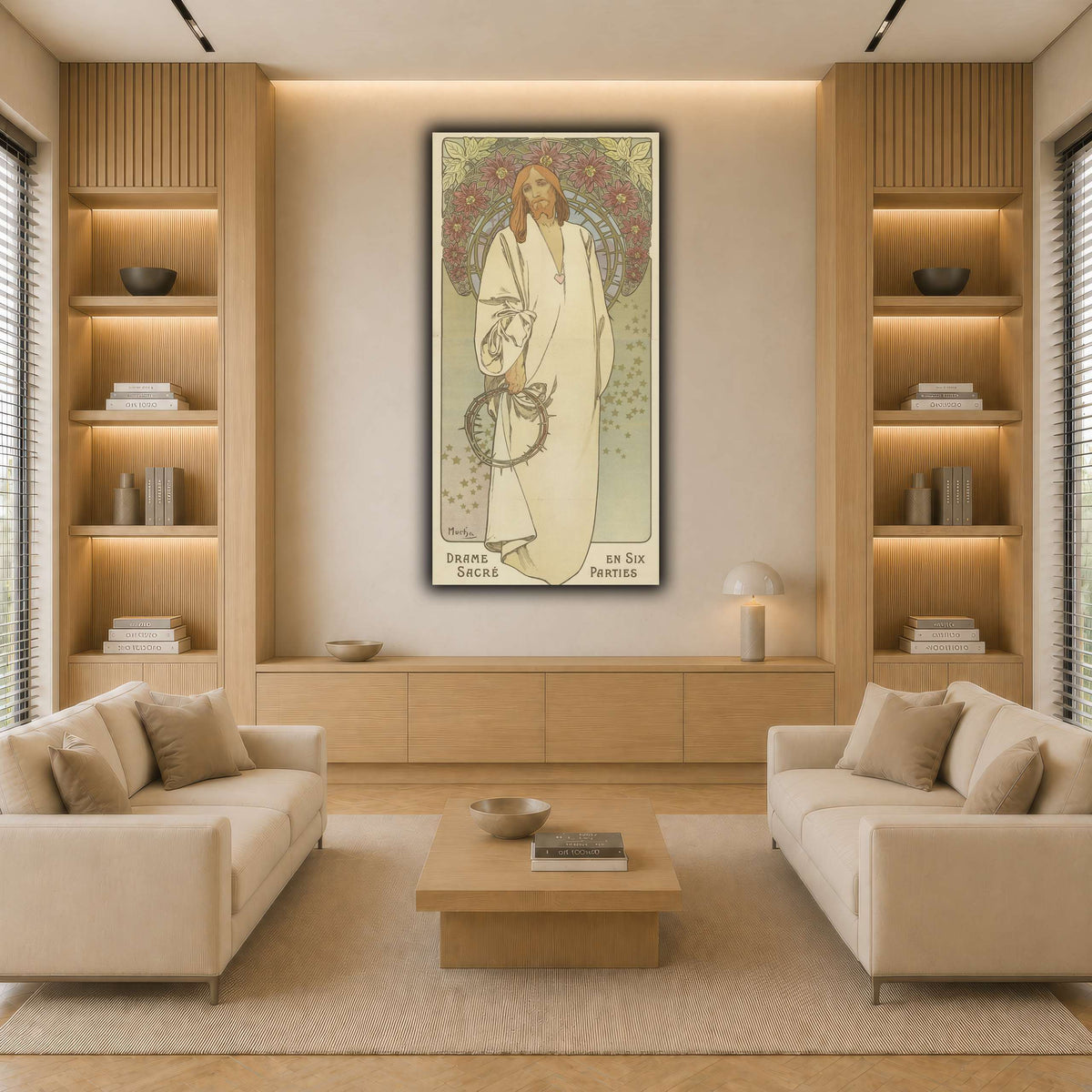 La_Passion_d’Edmond_Haraucourt._Drame_sacré_en_six_parties,_musique_de_Jean_Sébastien_Bach_Alphonse_Mucha light neutral-living room