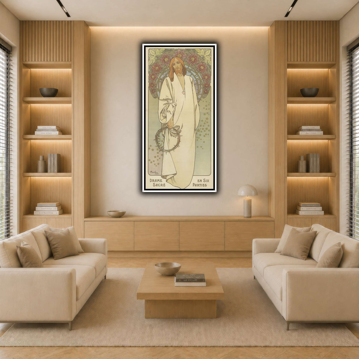 La_Passion_d’Edmond_Haraucourt._Drame_sacré_en_six_parties,_musique_de_Jean_Sébastien_Bach_Alphonse_Mucha light neutral-living room