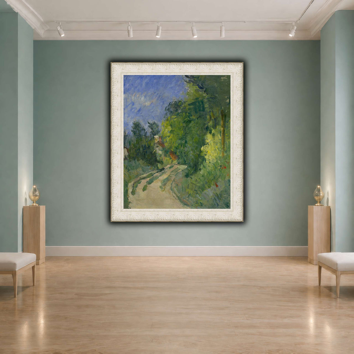 La_Route_tournante_Paul_Cezanne cool-agallery