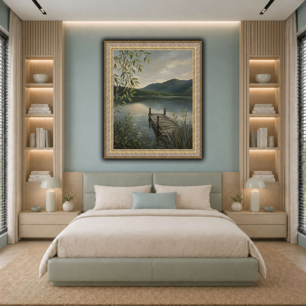 Lakeside Silence cool-bedroom