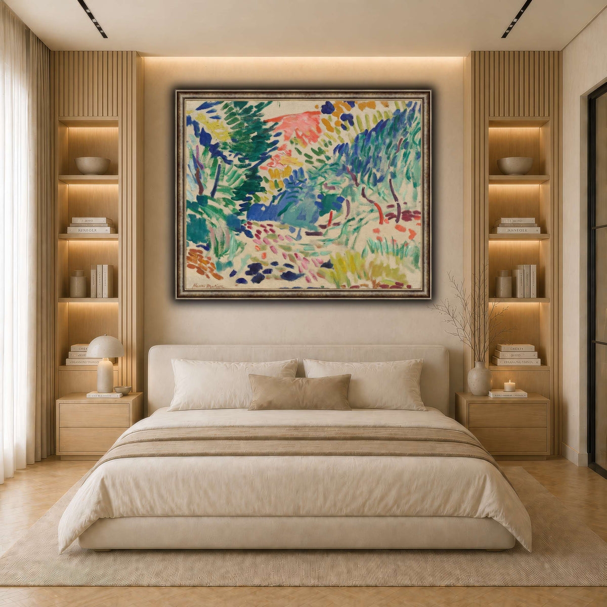 Landscape_at_Collioure_Henri_Matisse light neutral- bedroom
