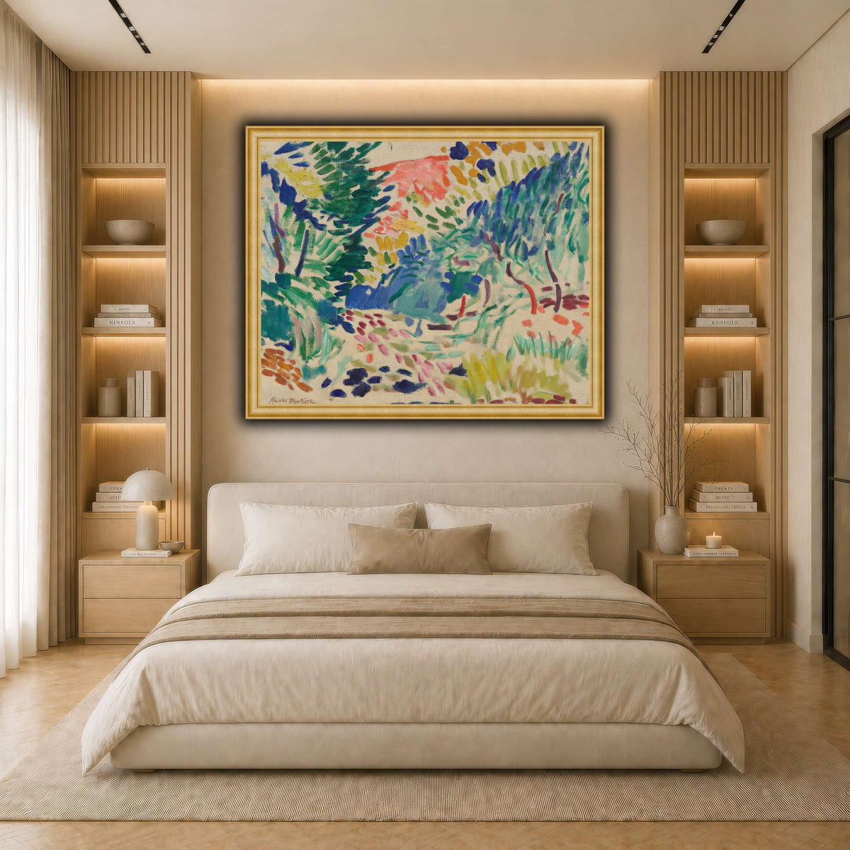Landscape_at_Collioure_Henri_Matisse light neutral- bedroom
