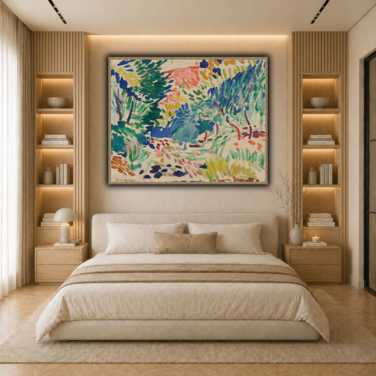 Landscape_at_Collioure_Henri_Matisse light neutral- bedroom