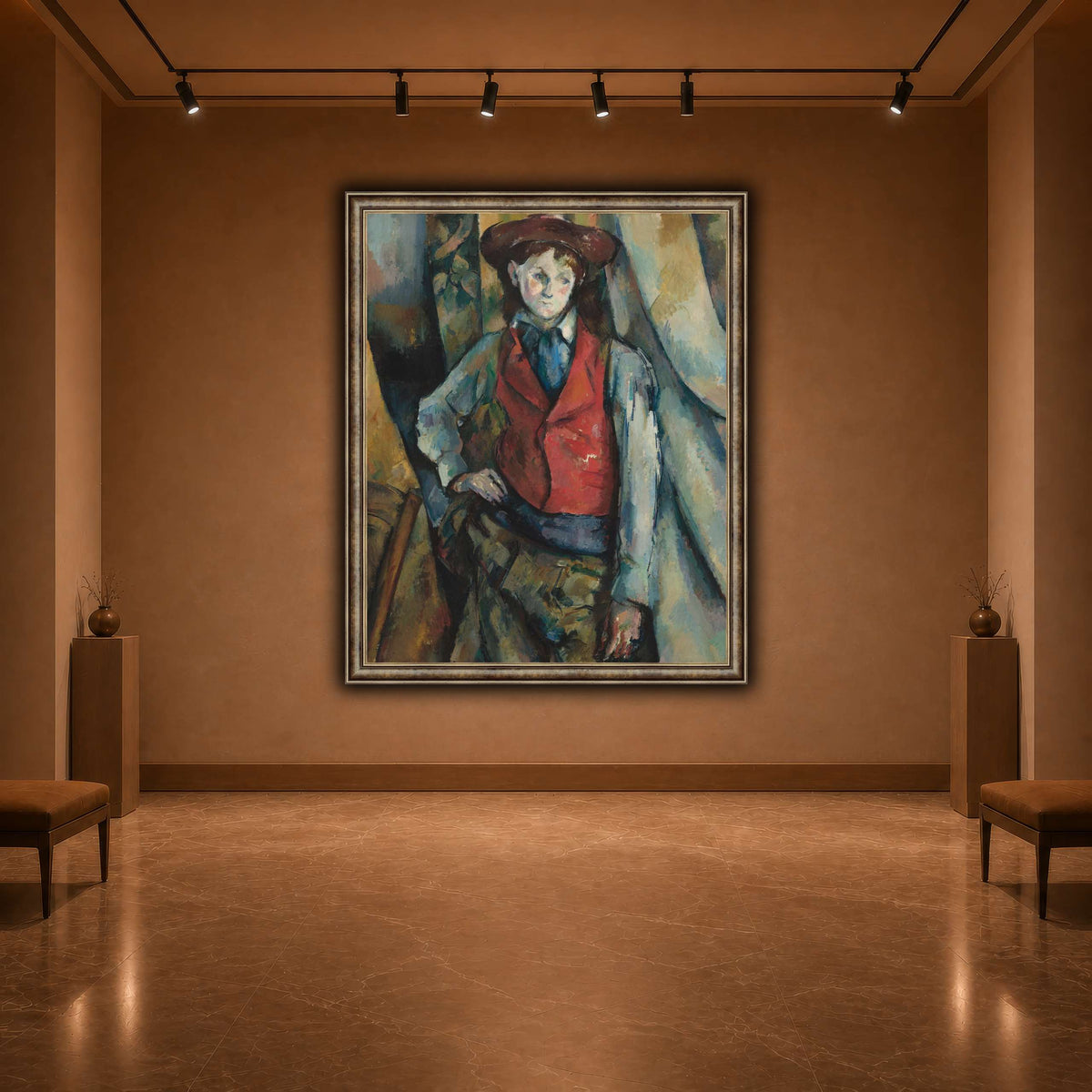 Le_Garçon_by_Paul_Cezanne warm-agallery