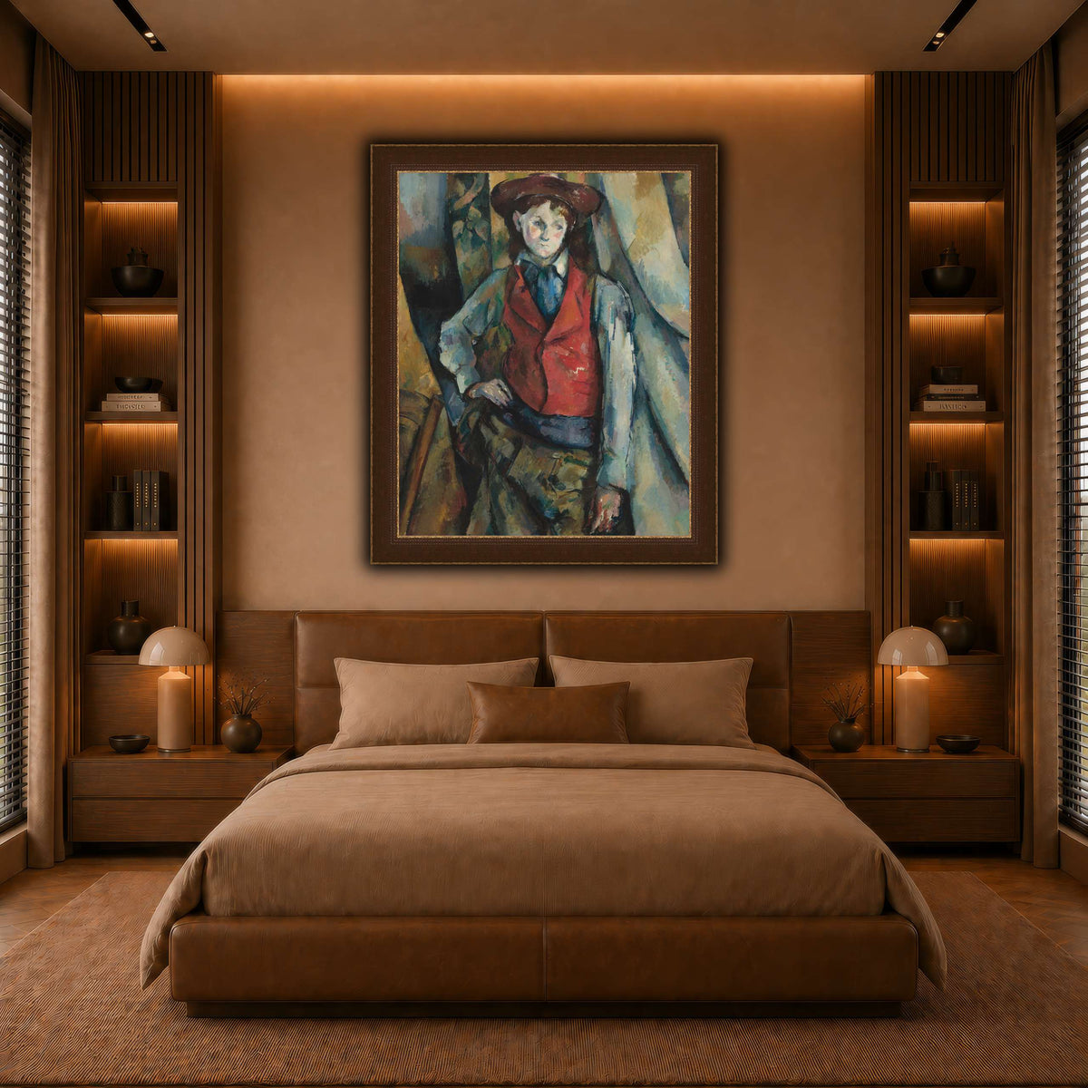Le_Garçon_by_Paul_Cezanne warm-bedroom