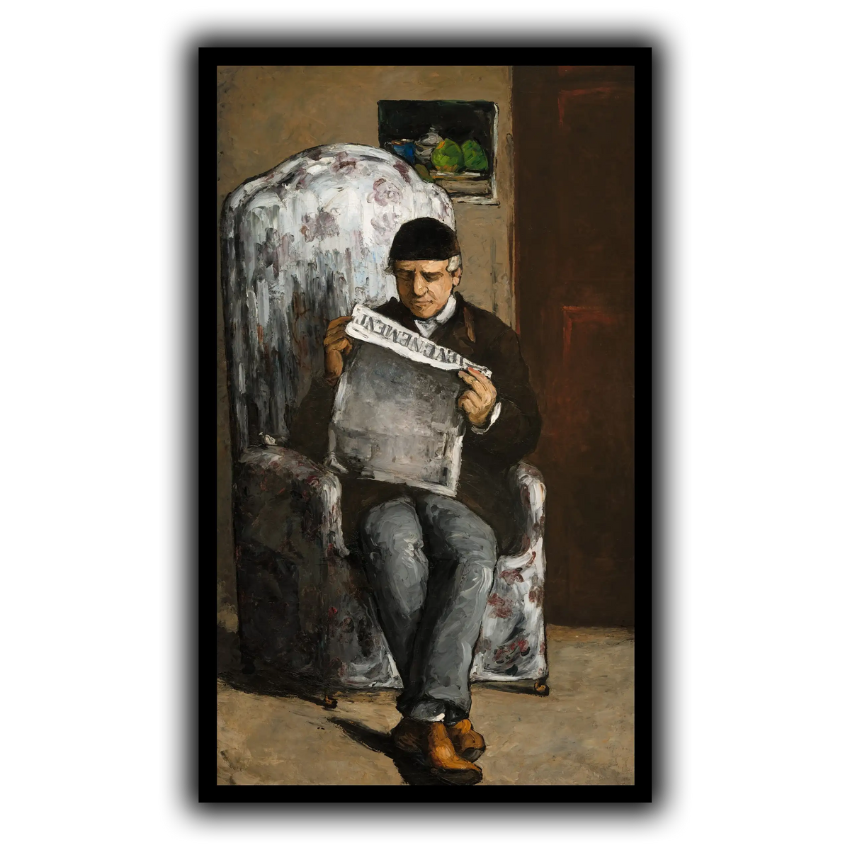 Le_Père_du_peintre,_lisant_L'Événement_Paul_Cezanne