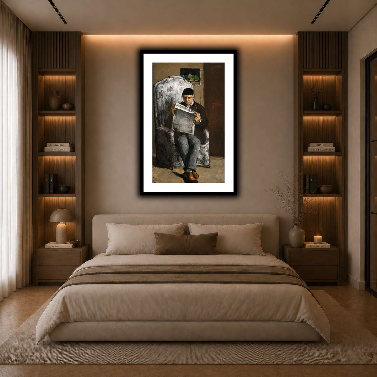 Le_Père_du_peintre,_lisant_L'Événement_Paul_Cezanne dark neutral-bedroom
