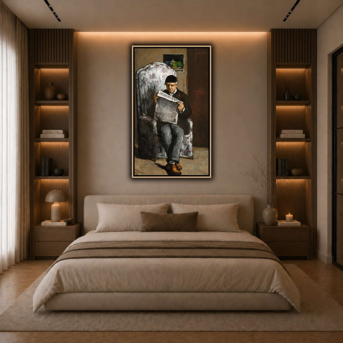 Le_Père_du_peintre,_lisant_L'Événement_Paul_Cezanne dark neutral-bedroom