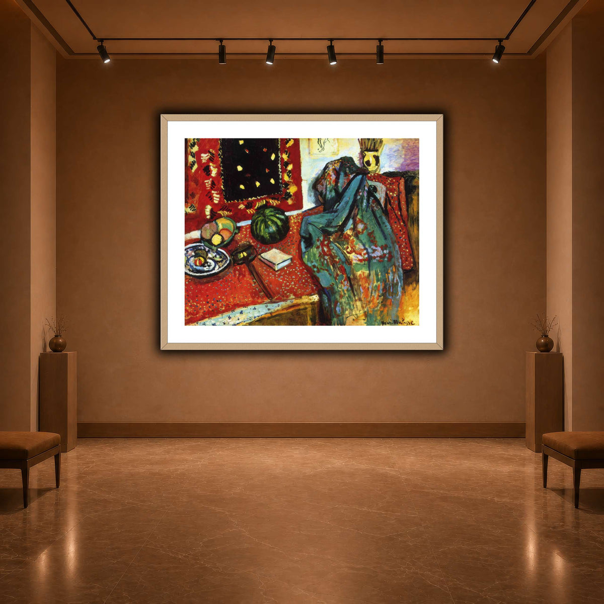 Le_Tapis_rouge,_Intérieur_au_tapis_rouge_Henri_Matisse warm-agallery